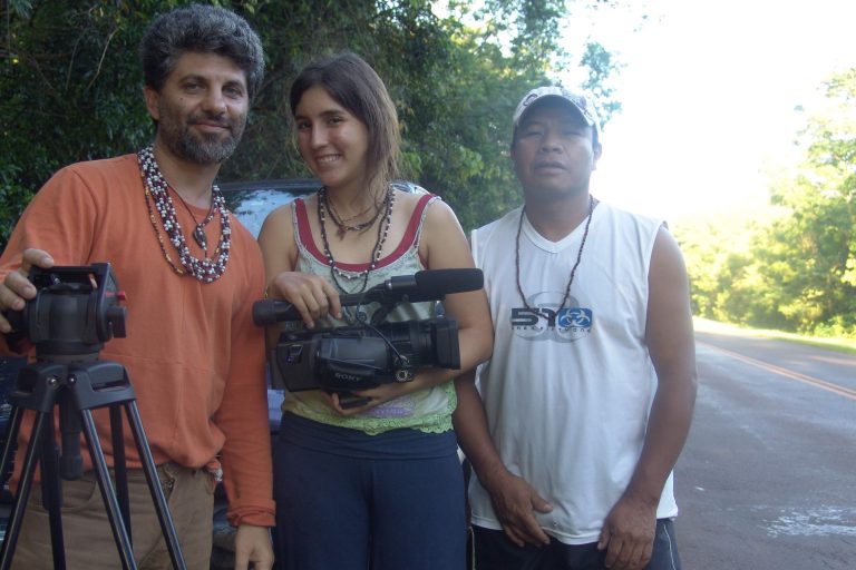 Equipe que viajou para as Gravações do filme.