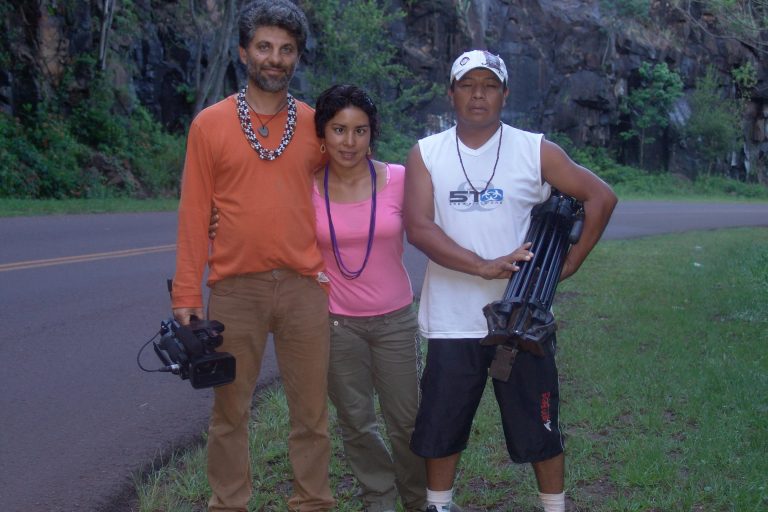 Equipe que viajou para as Gravações do filme.